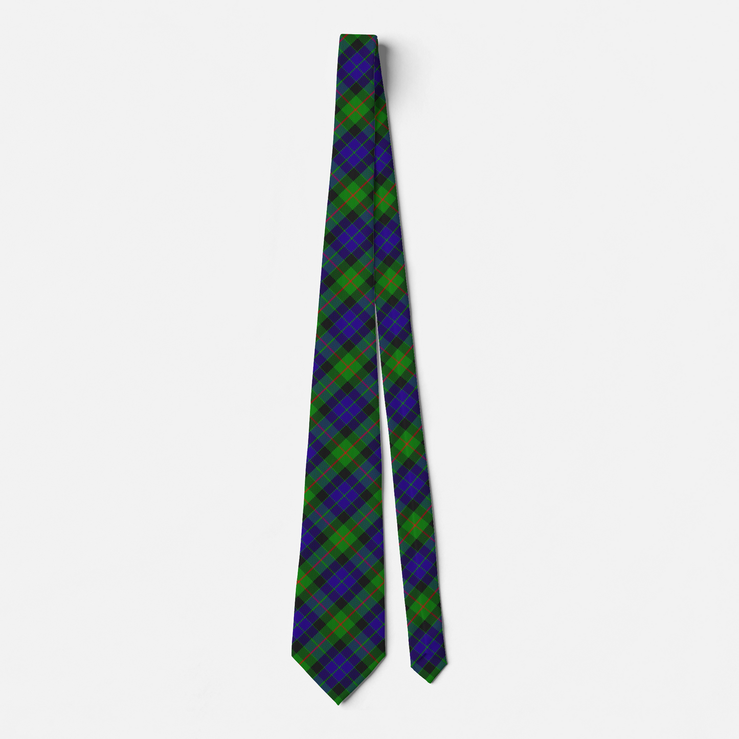 Clan Gunn Tartan Necktie