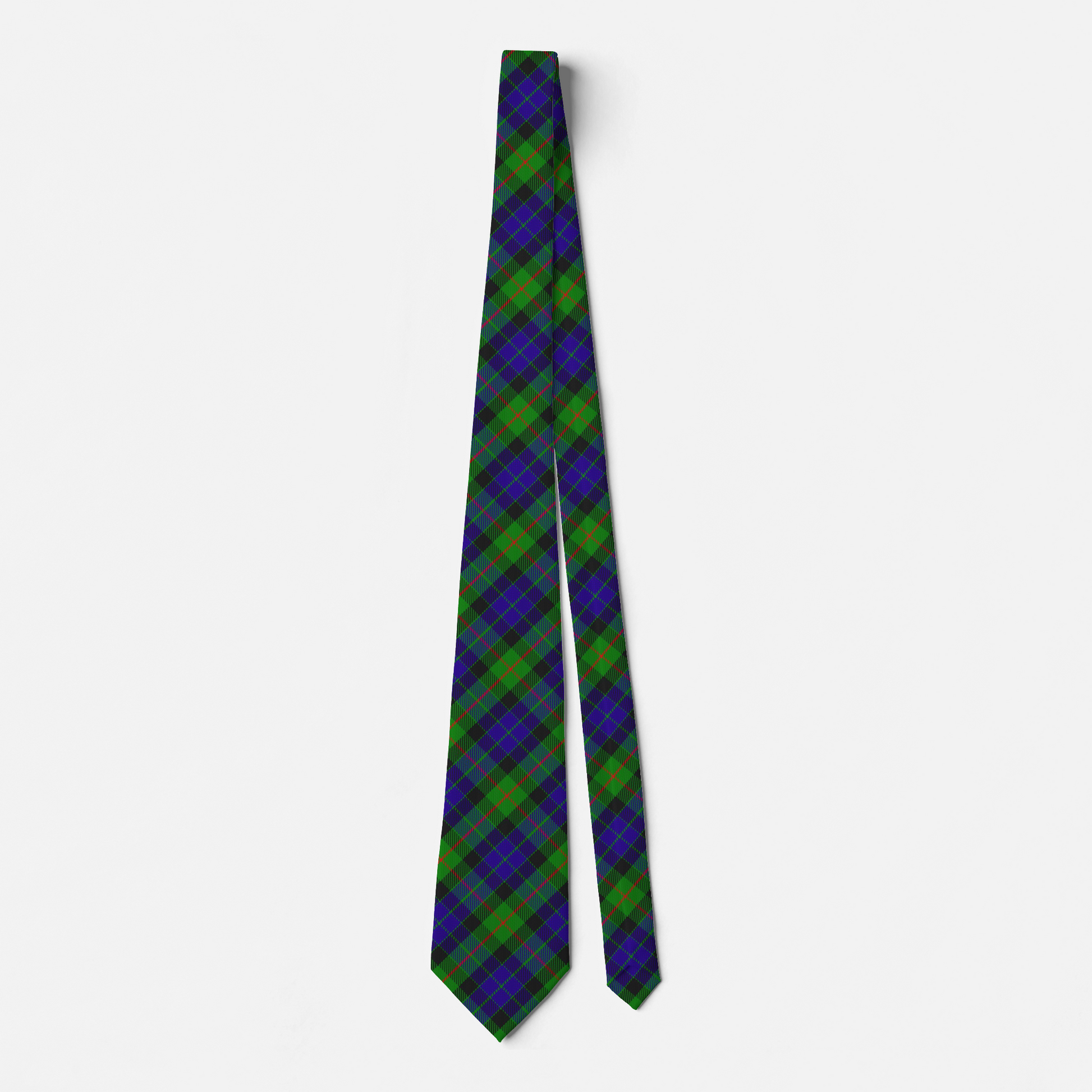 Clan Gunn Tartan Necktie