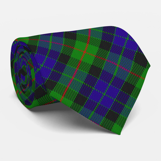 Clan Gunn Tartan Necktie