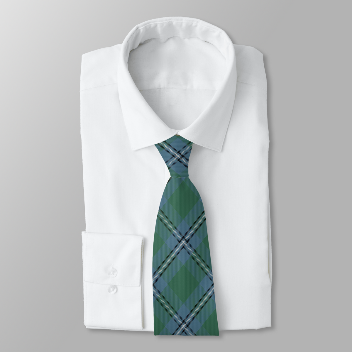Clan Irvine of Drum Tartan Necktie