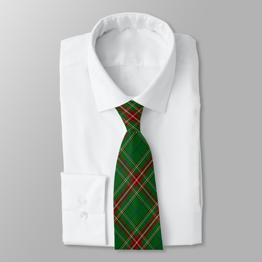 Clan Steel Tartan Necktie