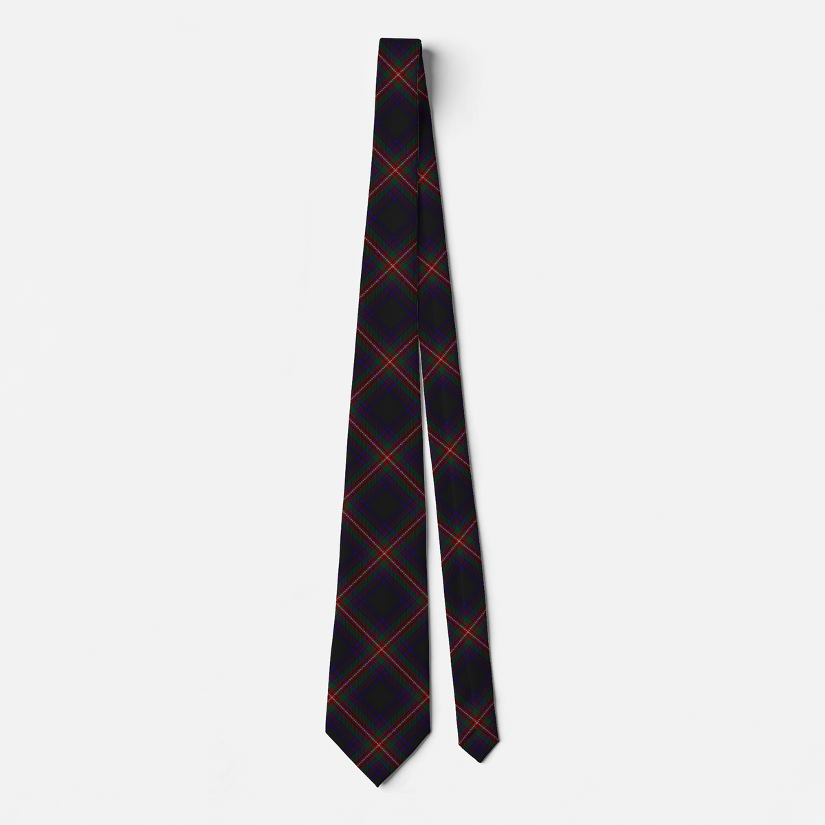 Clan Watt Tartan Necktie