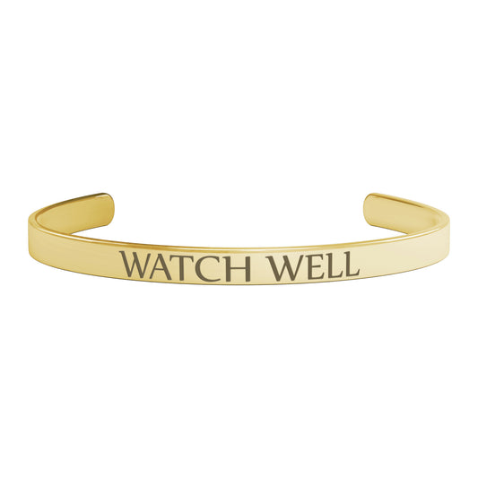 Clan Haliburton | Motto | Cuff Bracelet