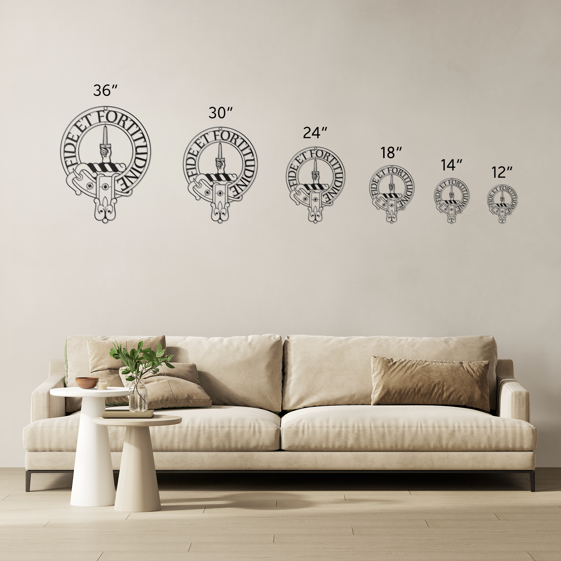 Clan Shaw | Crest | Metal Wall Art