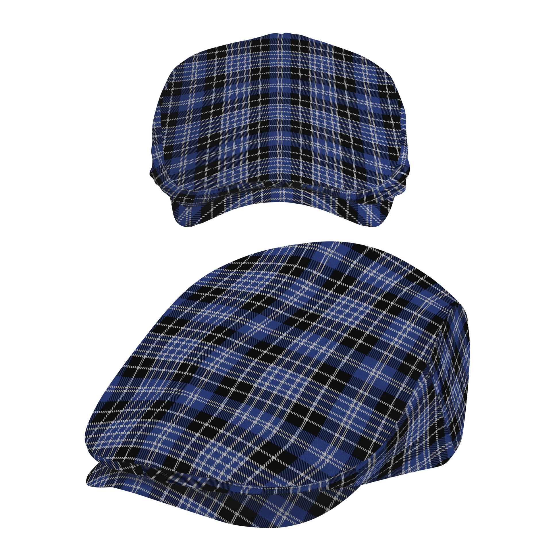 Clan Clark Tartan Flat Cap