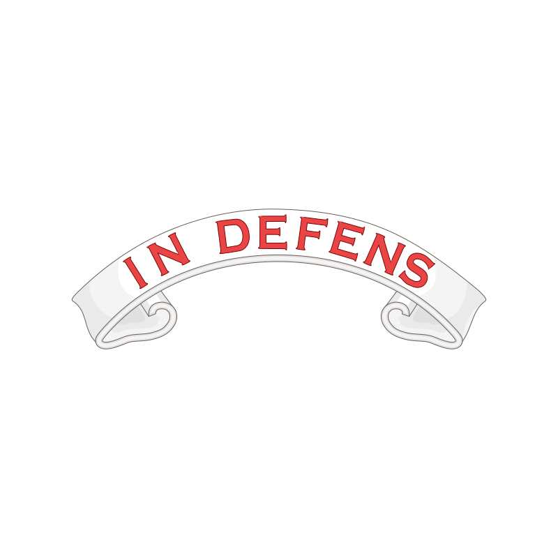Heraldic motto or slogan