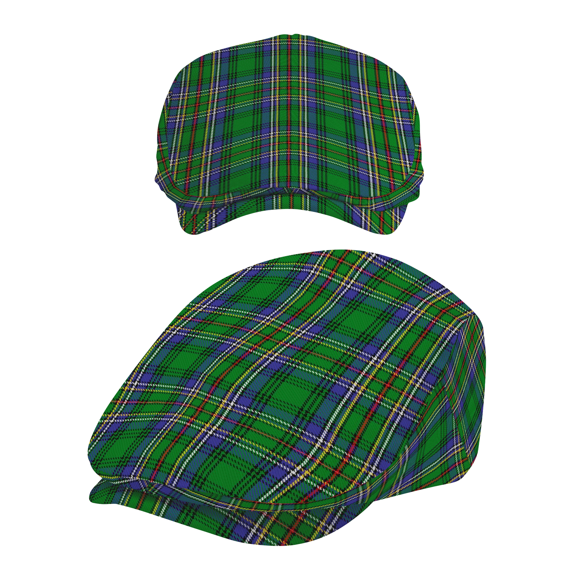 Clan Cockburn Tartan Flat Cap