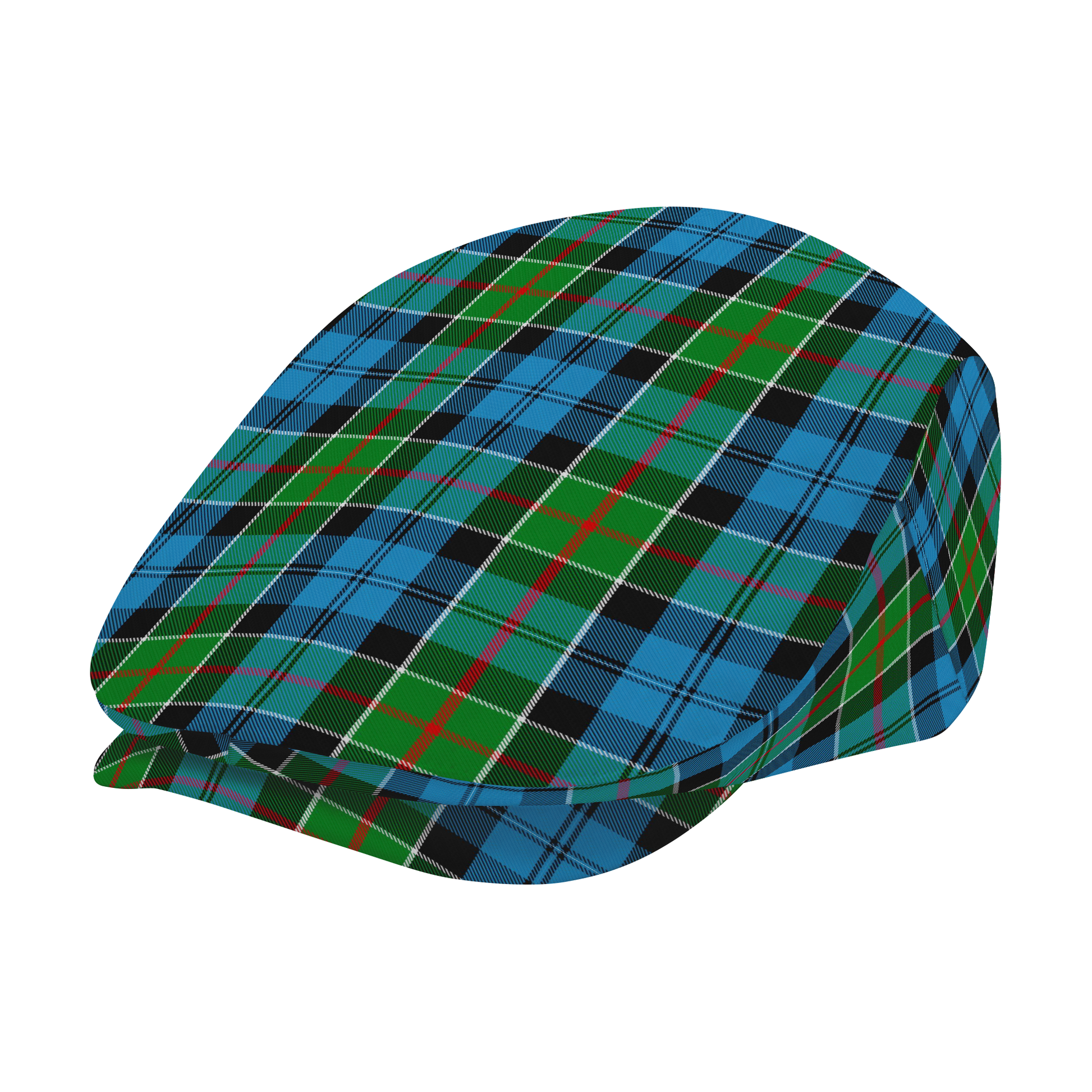 Clan Colquhoun Tartan Flat Cap