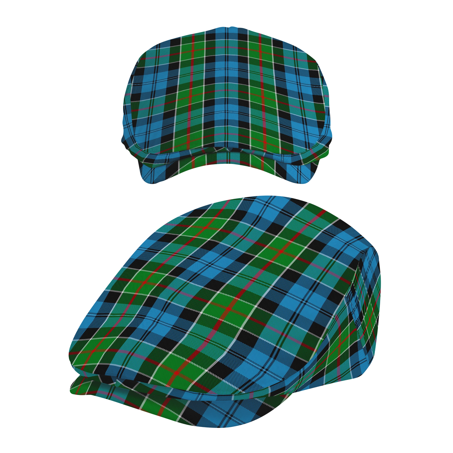 Clan Colquhoun Tartan Flat Cap
