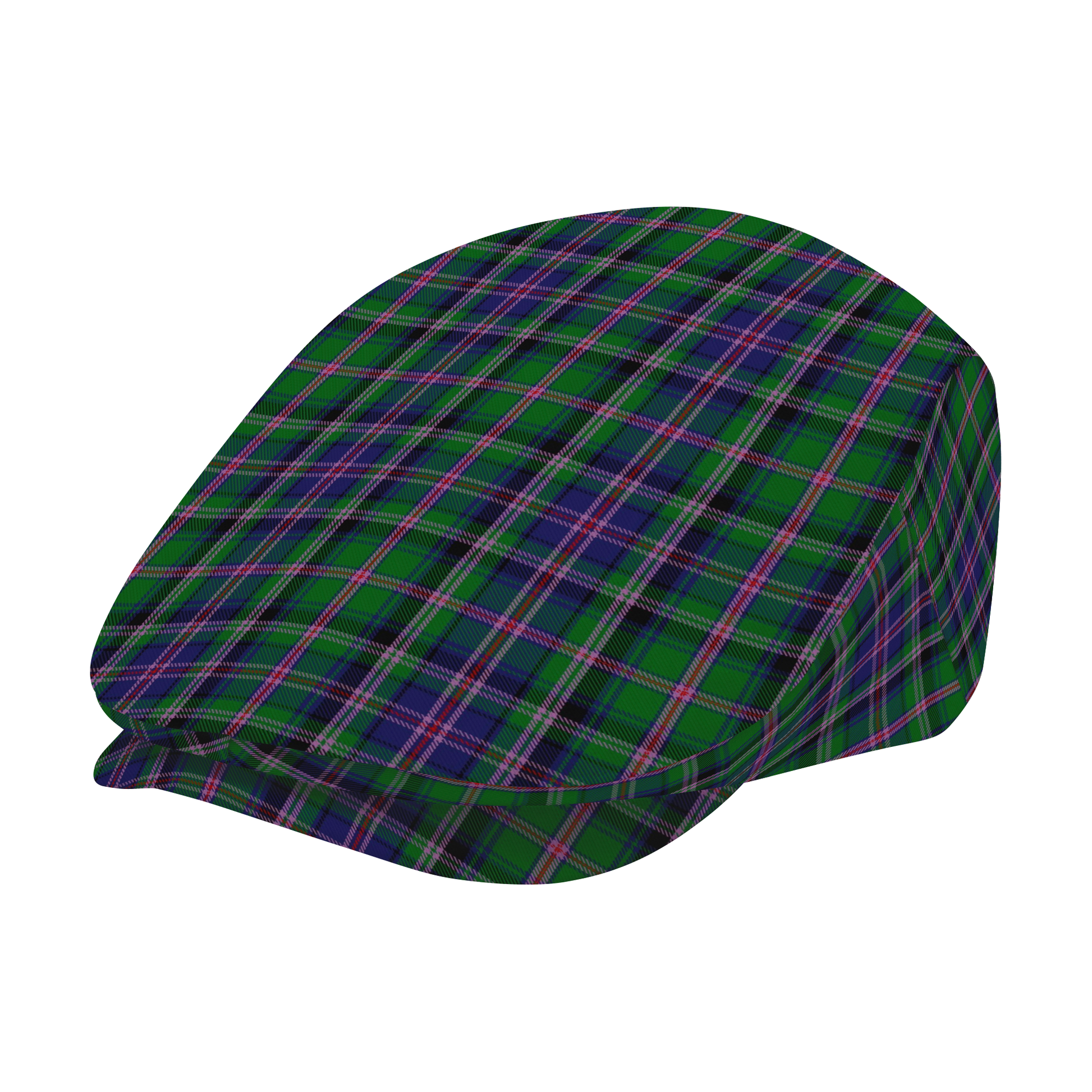 Clan Cooper Tartan Flat Cap
