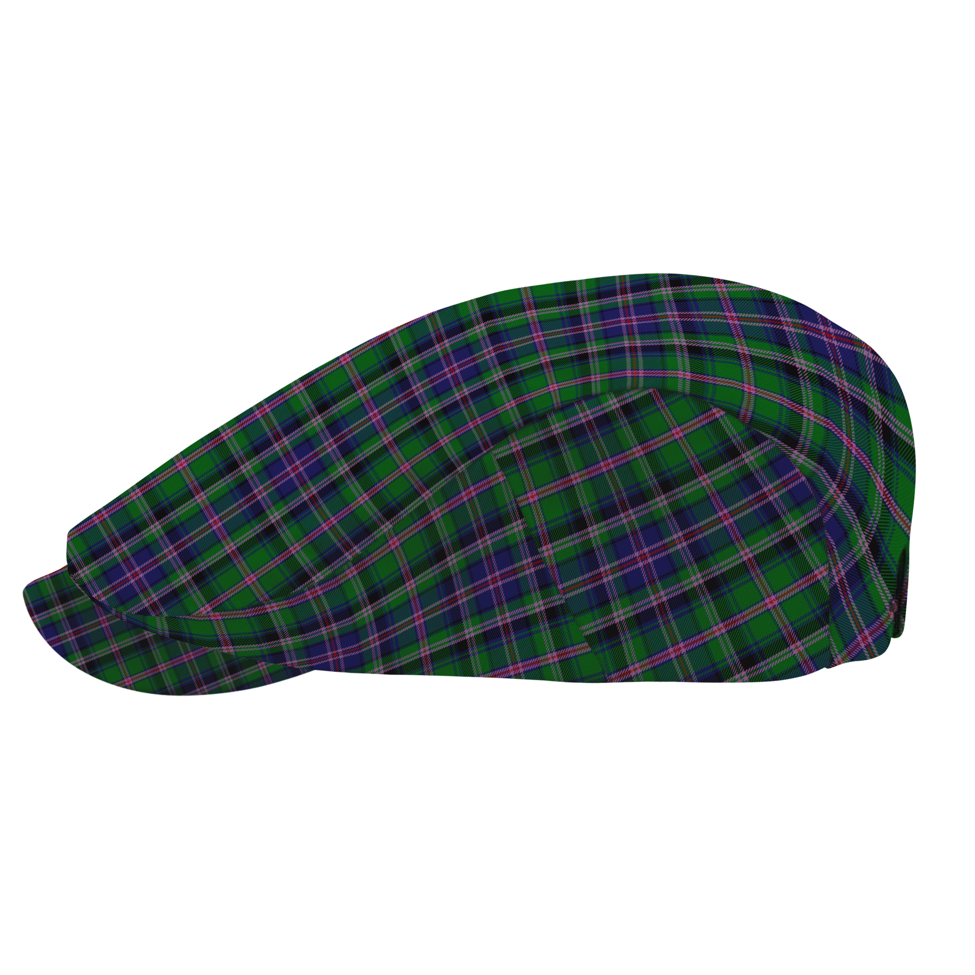Clan Cooper Tartan Flat Cap
