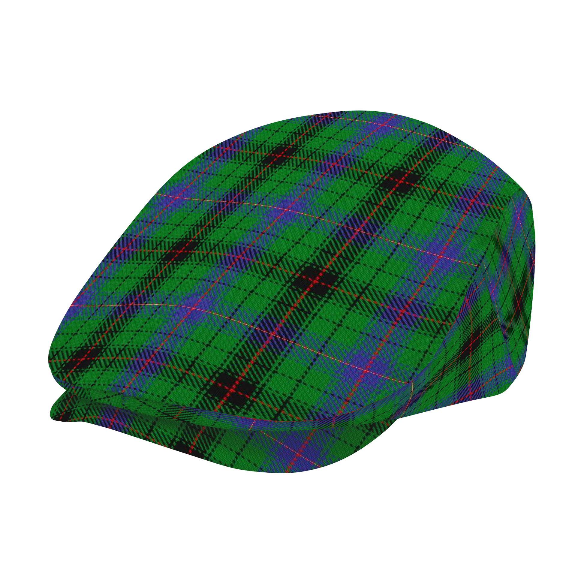 Clan Davidson Tartan Flat Cap