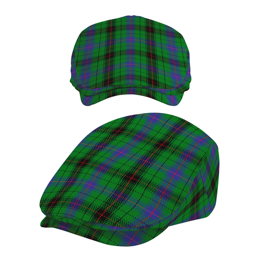Clan Davidson Tartan Flat Cap