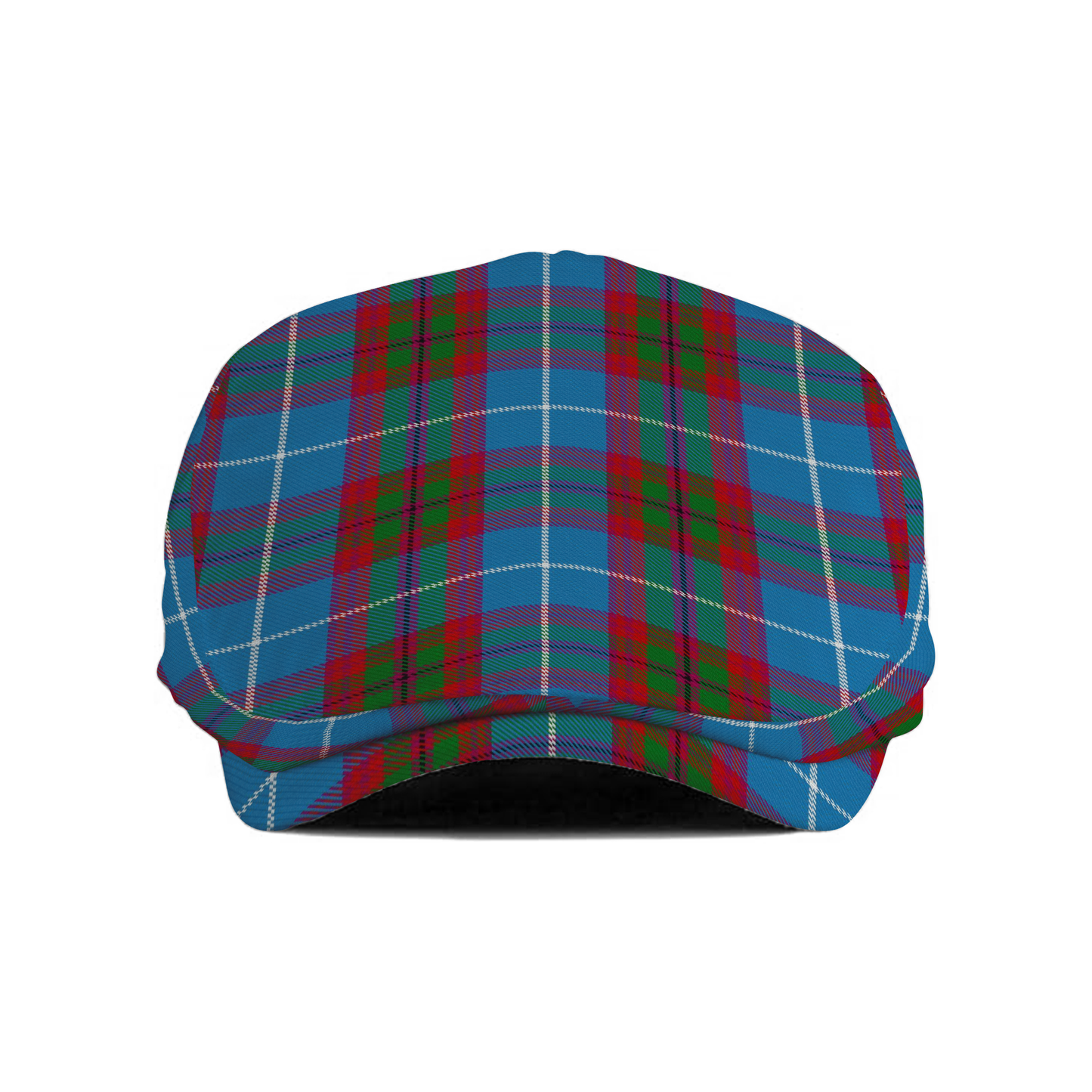 Edinburgh District Tartan Flat Cap