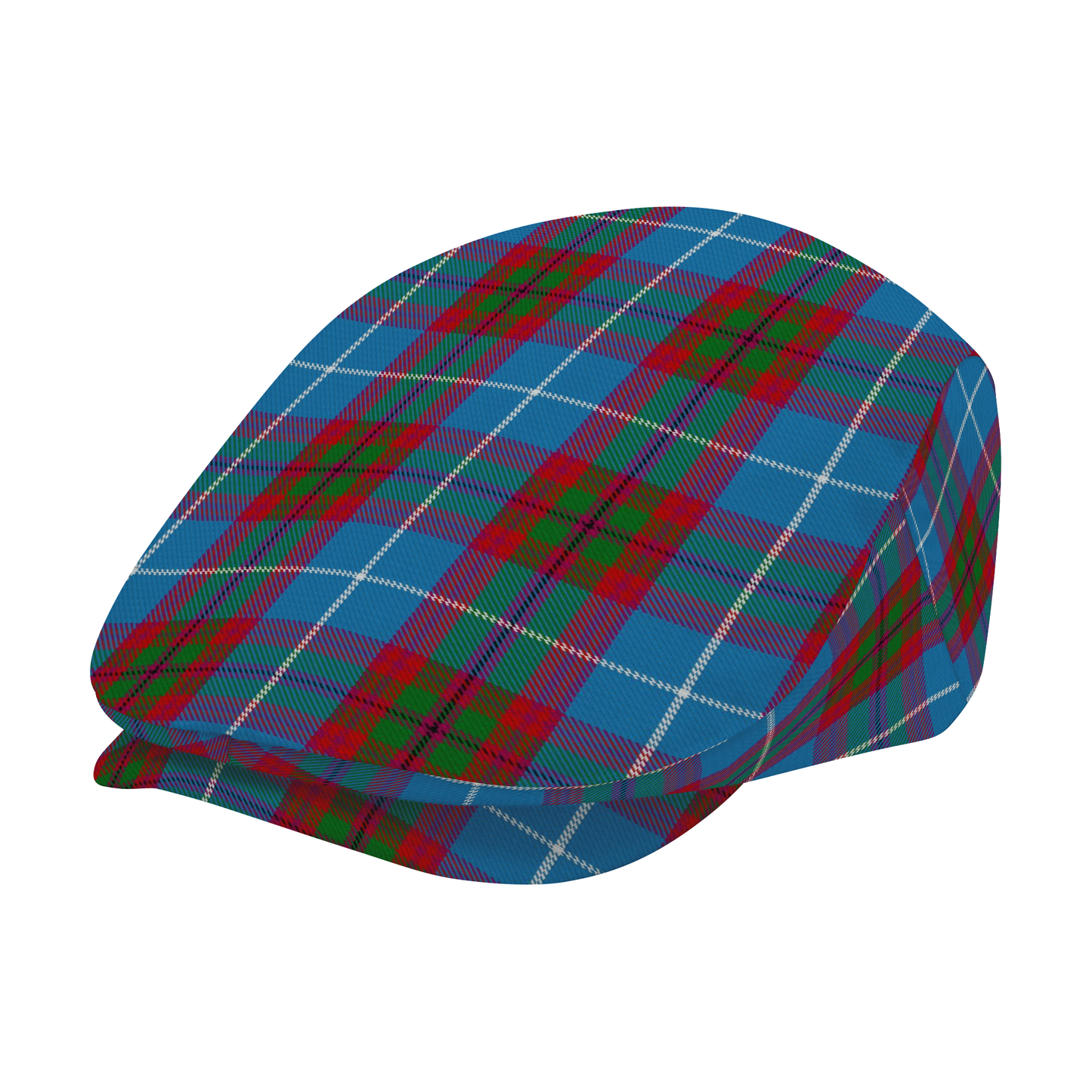 Edinburgh District Tartan Flat Cap