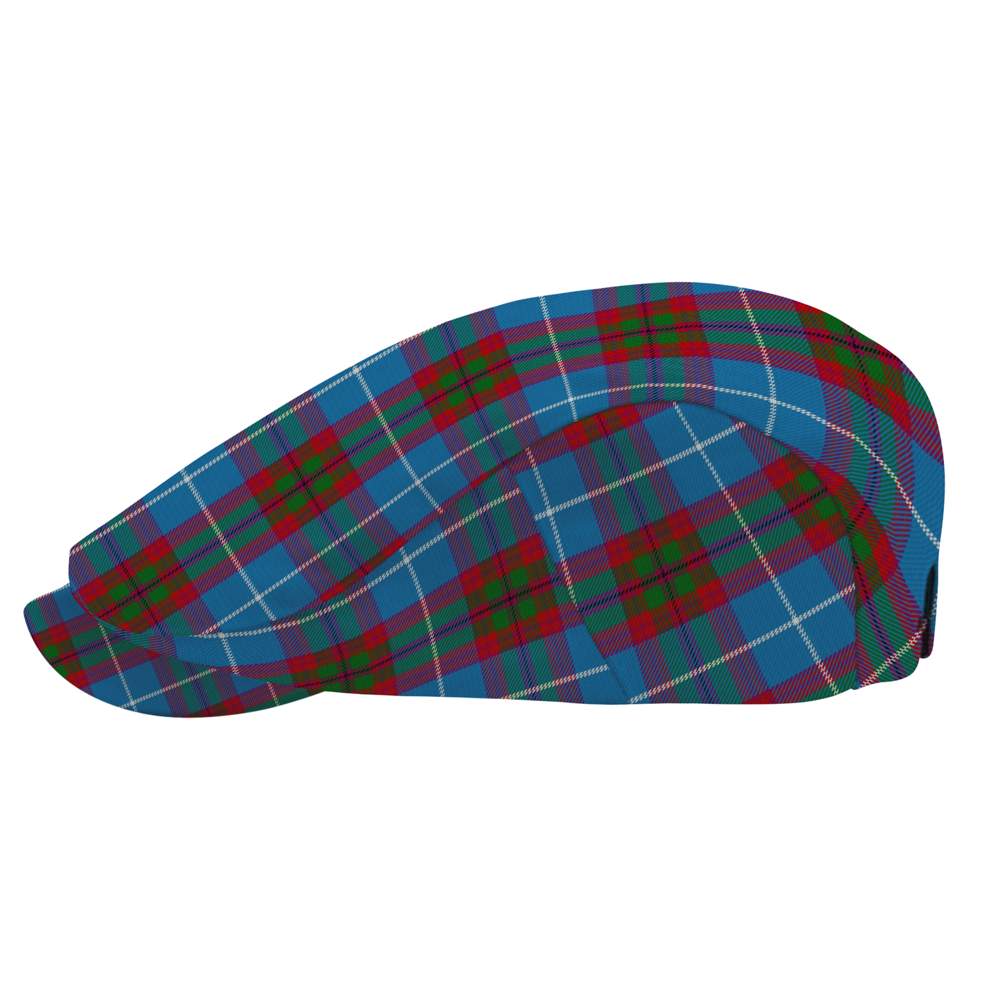 Edinburgh District Tartan Flat Cap