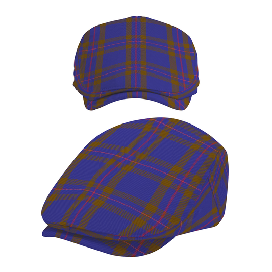 Clan Elliott Tartan Flat Cap