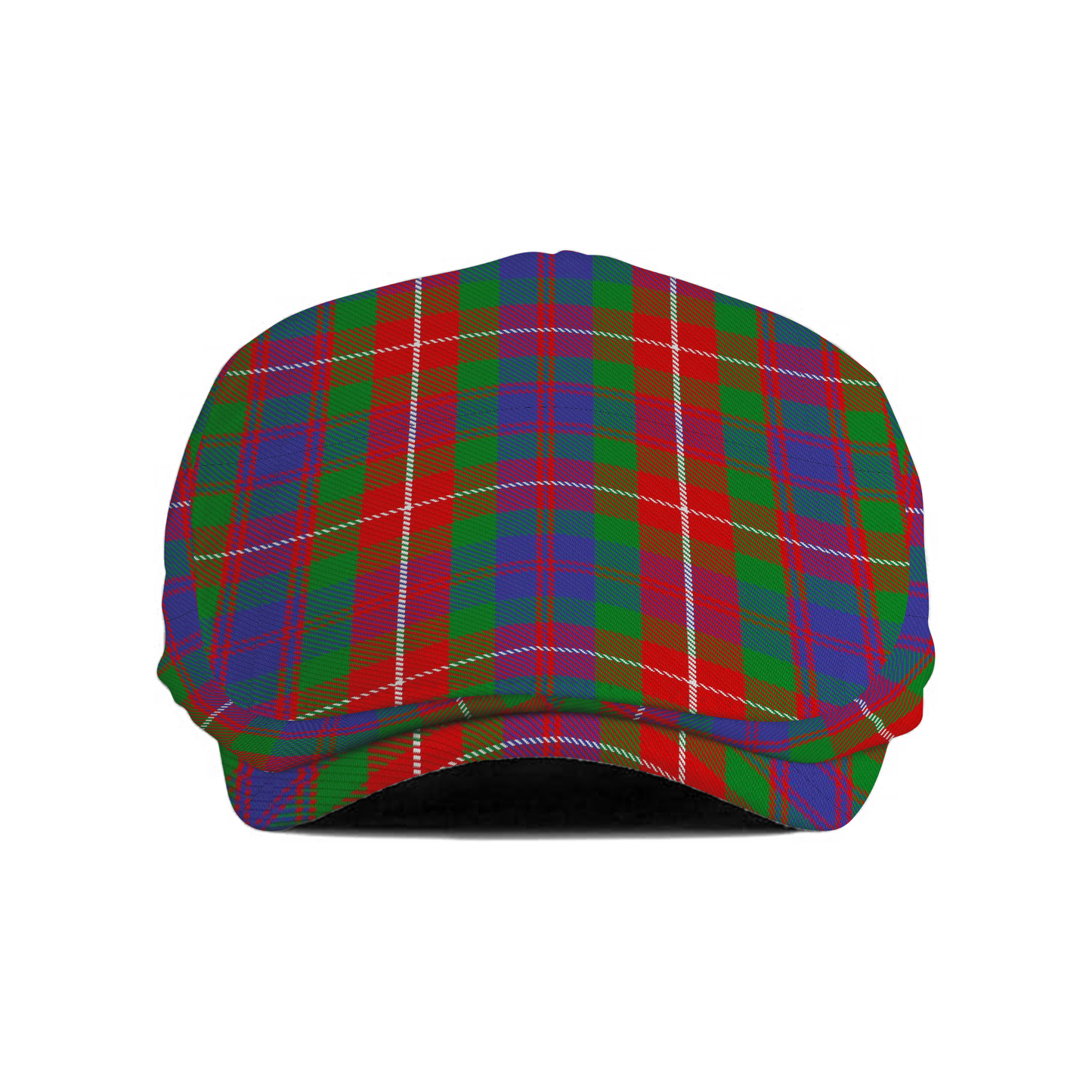 Clan Fraser of Lovat Tartan Flat Cap