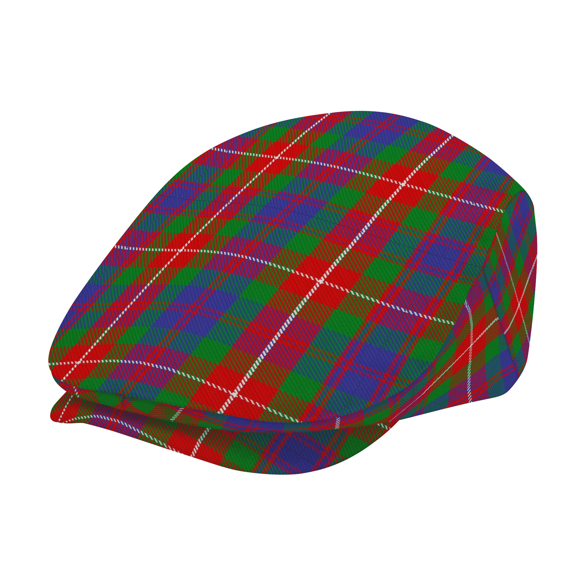 Clan Fraser of Lovat Tartan Flat Cap