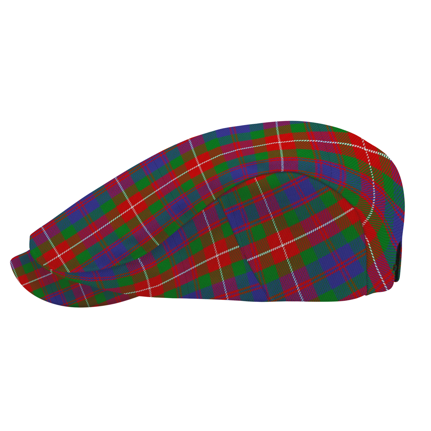 Clan Fraser of Lovat Tartan Flat Cap