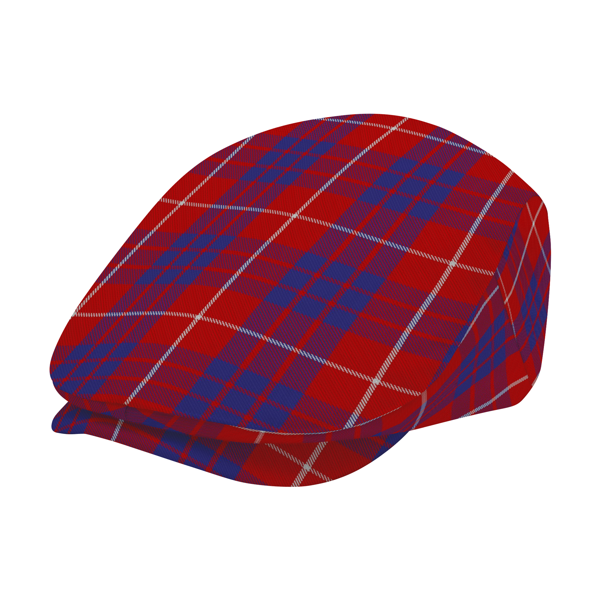 Clan Hamilton Tartan Flat Cap