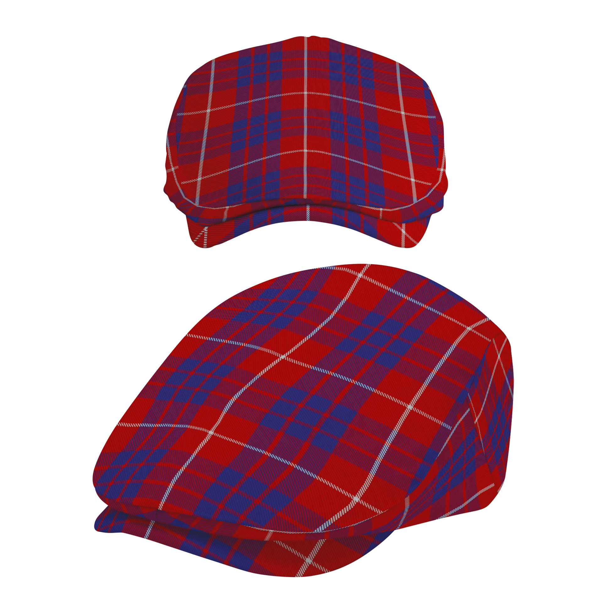 Clan Hamilton Tartan Flat Cap