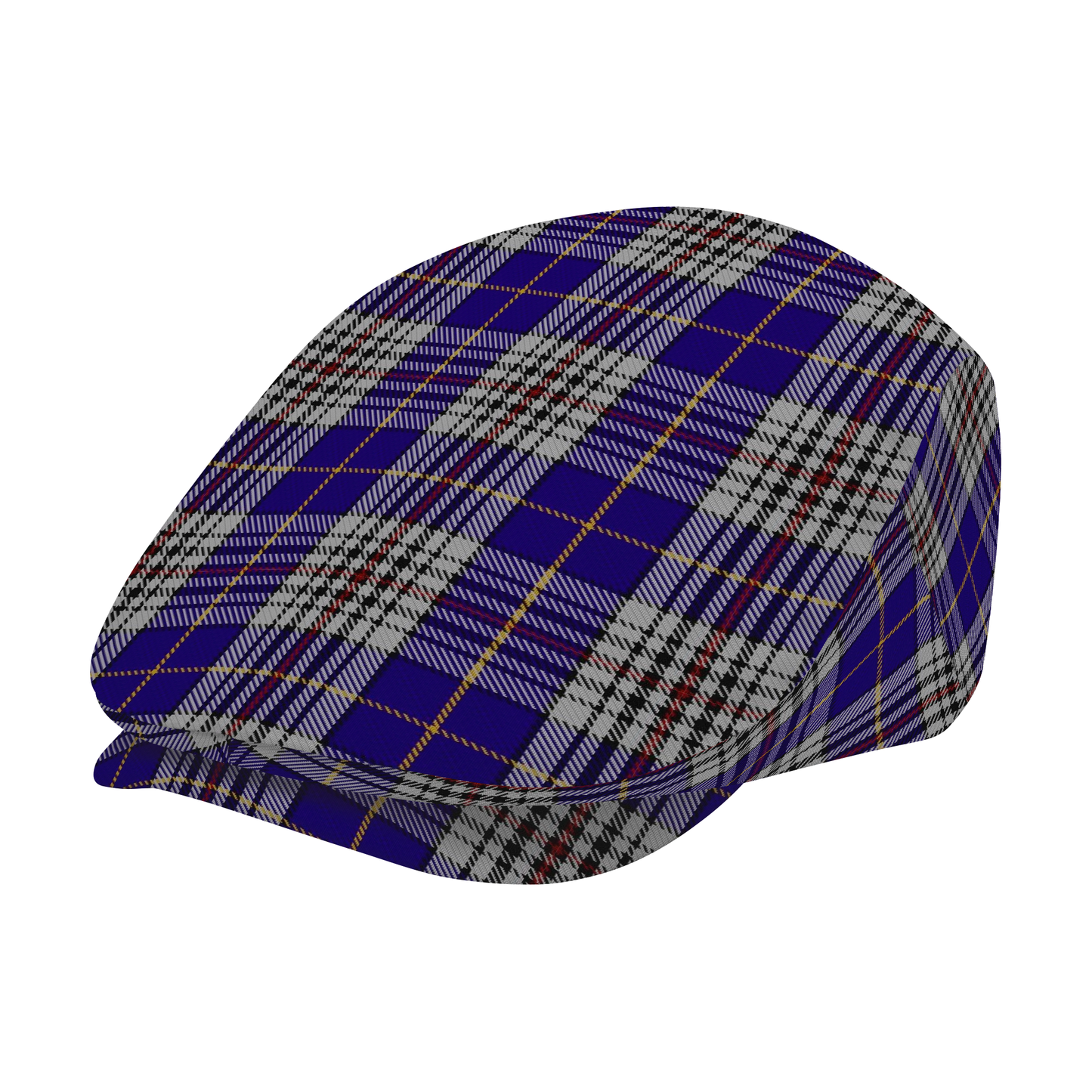 Clan Hannah Tartan Flat Cap