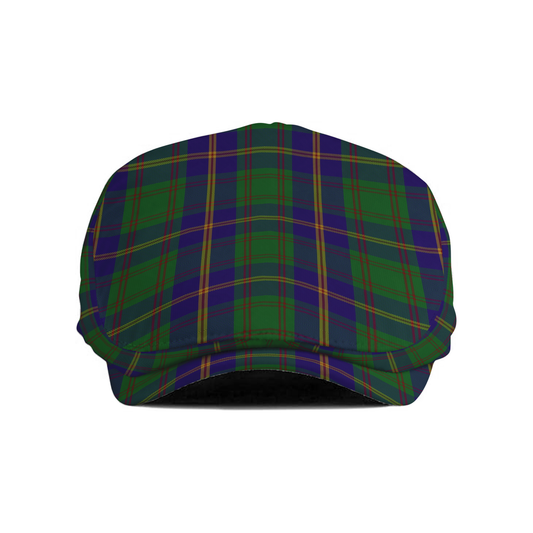 USMC Leatherneck Tartan Flat Cap