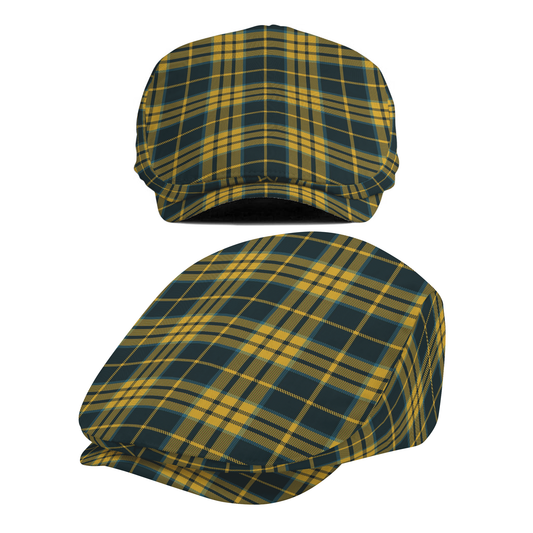 North Dakota Tartan Flat Cap