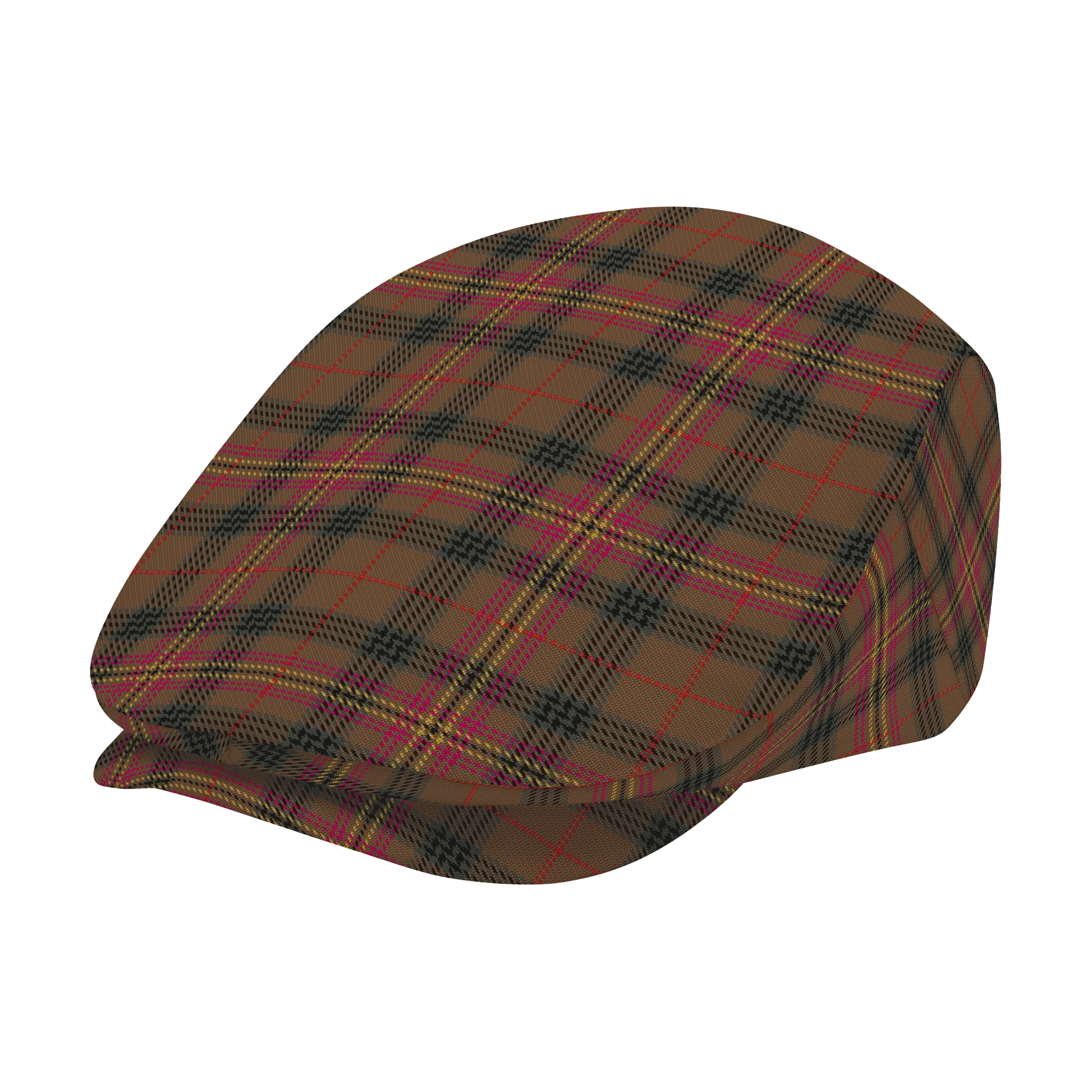 Clan Kennedy Weathered Tartan Flat Cap