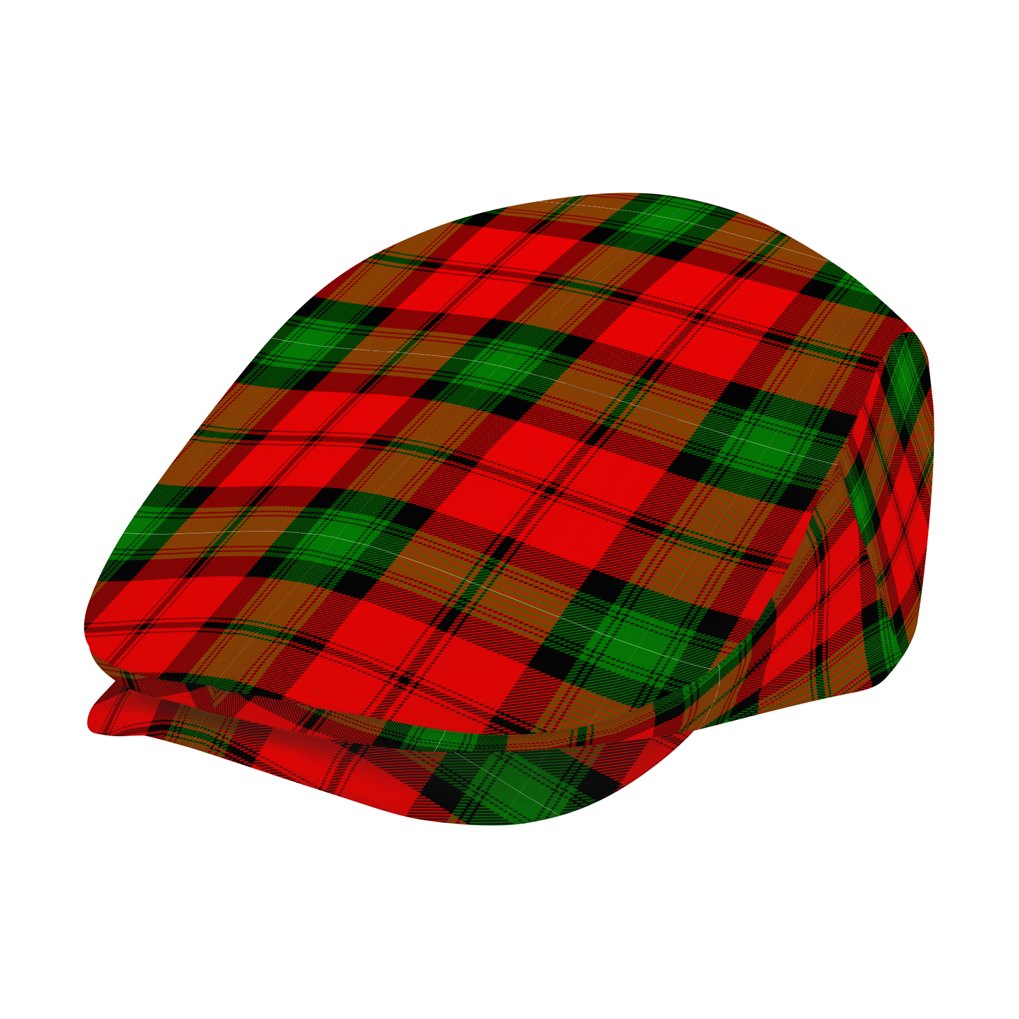 Clan Kerr Tartan Flat Cap