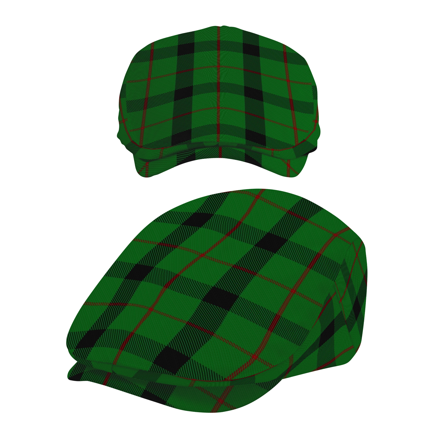 Clan Kincaid Tartan Flat Cap