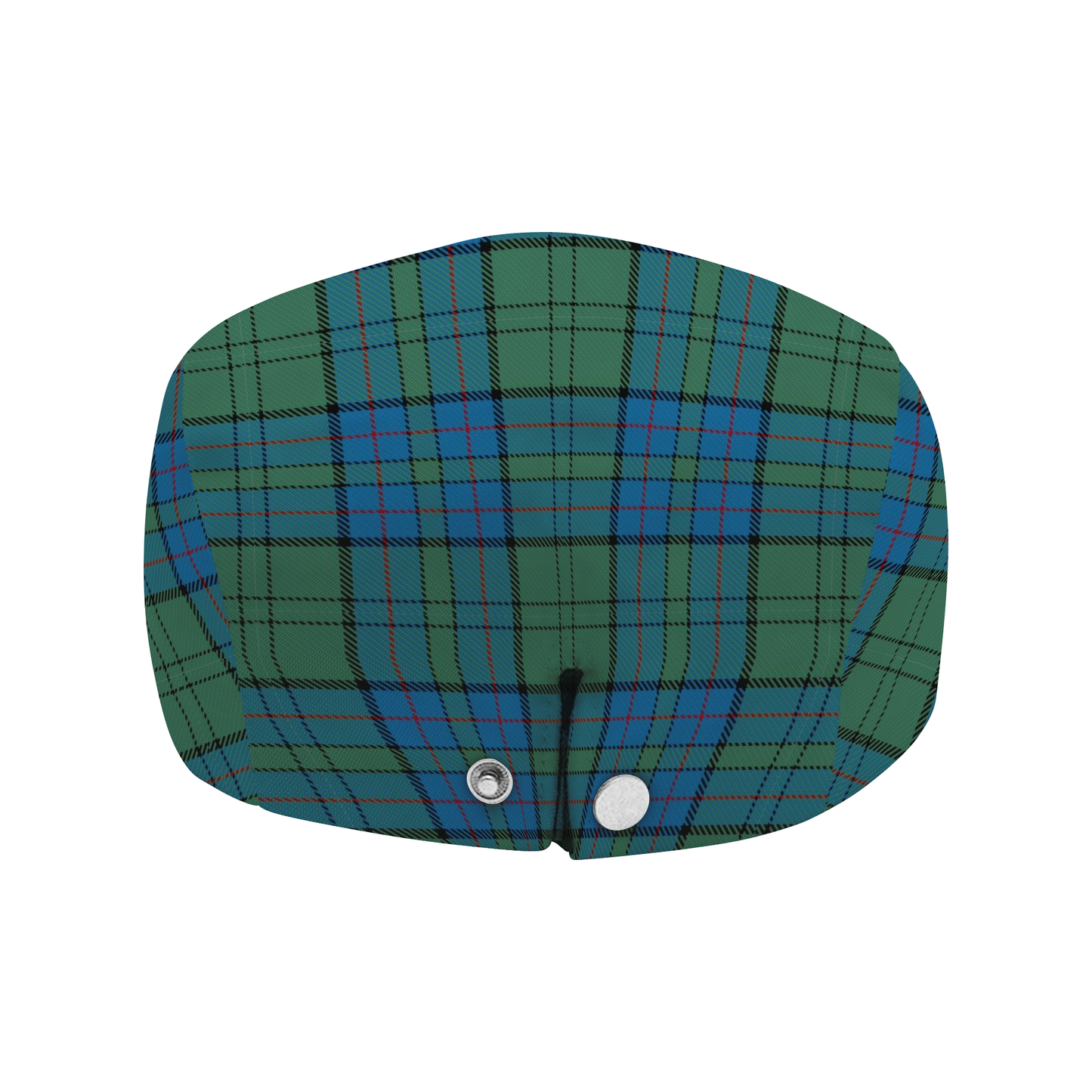 Clan Lockhart Tartan Flat Cap