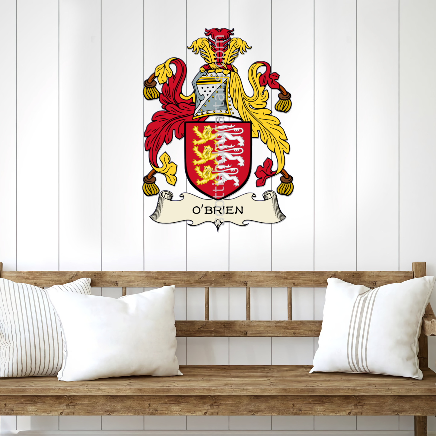Irish Arms - O'Brien | Metal Wall Art