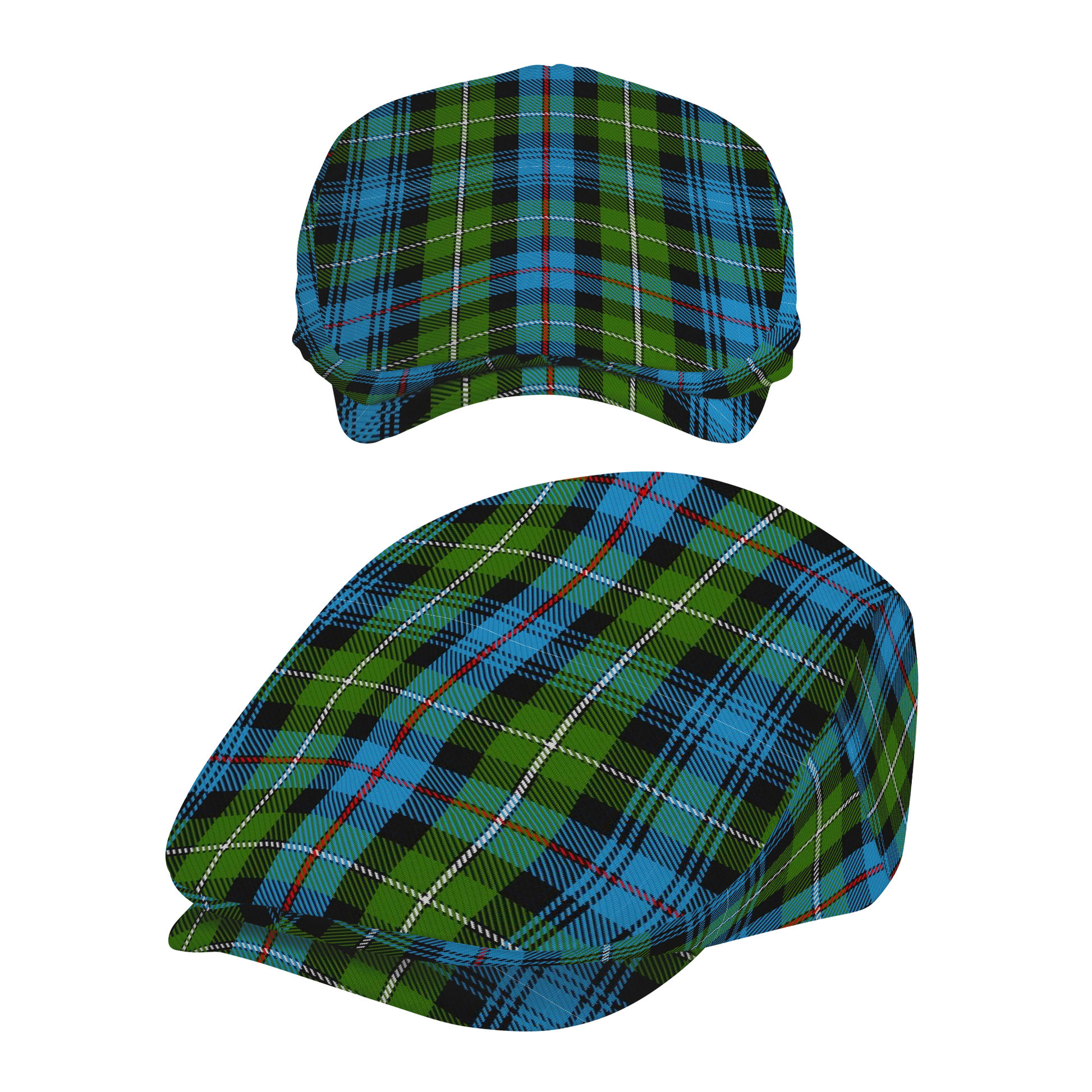 Clan MacKenzie Tartan Flat Cap