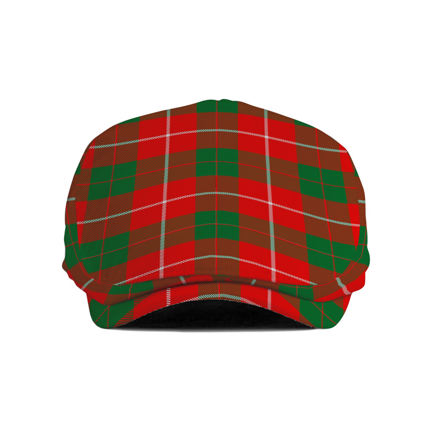 Clan MacKinnon Tartan Flat Cap