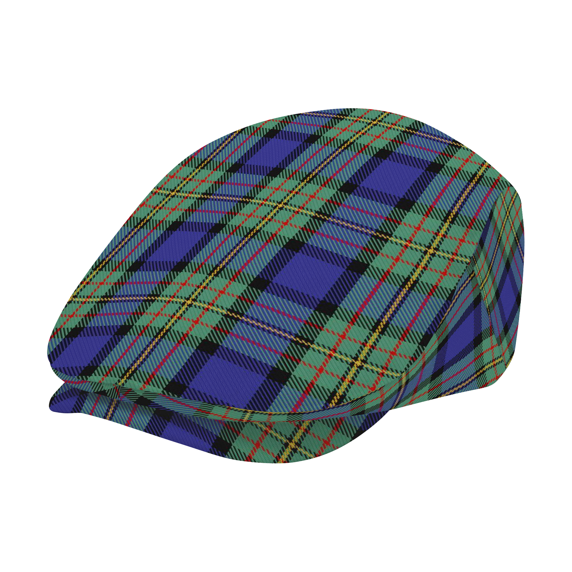 Clan MacLaren Tartan Flat Cap