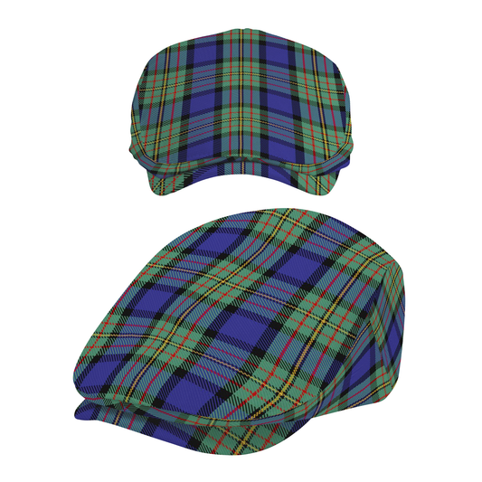 Clan MacLaren Tartan Flat Cap
