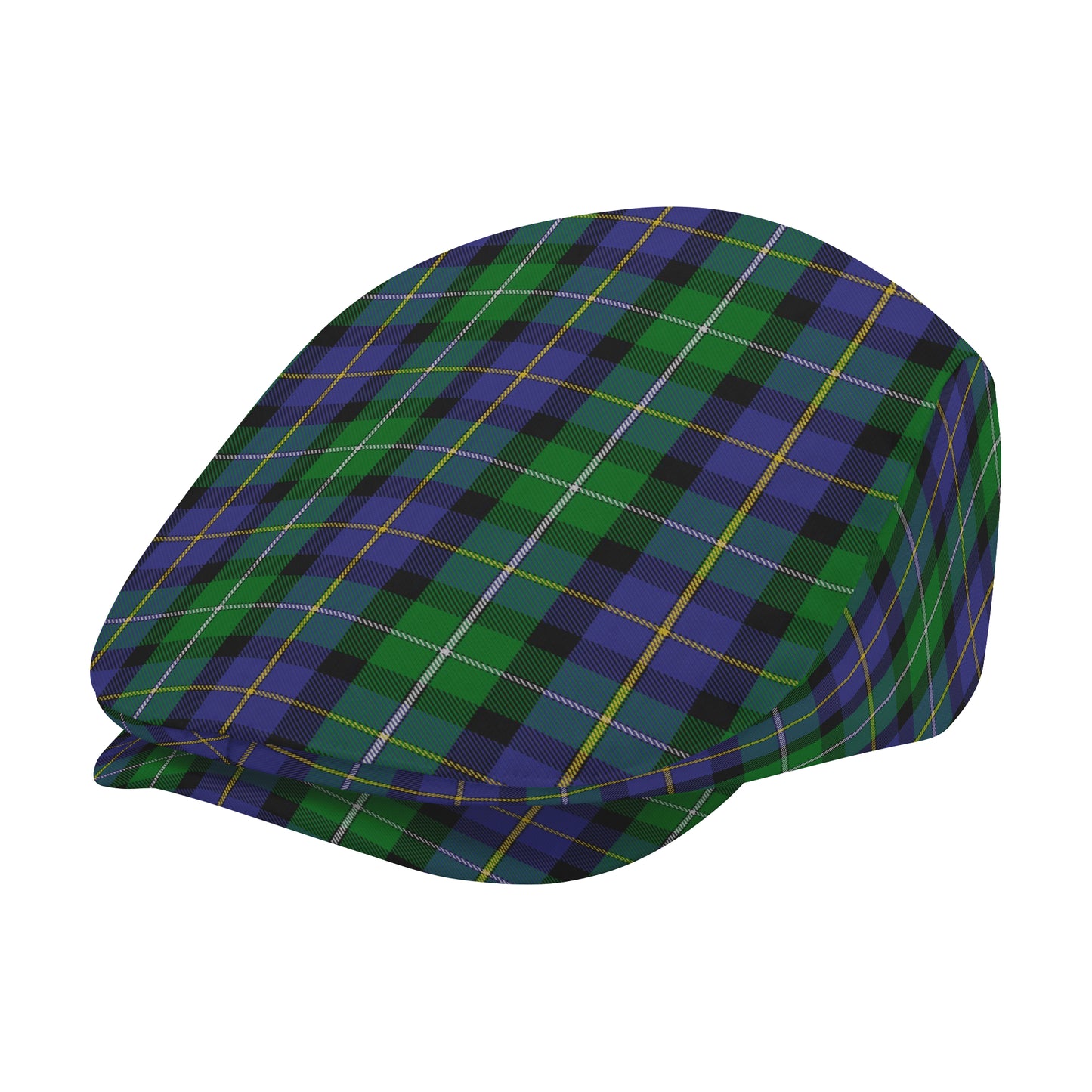 Clan MacCormick Tartan Flat Cap