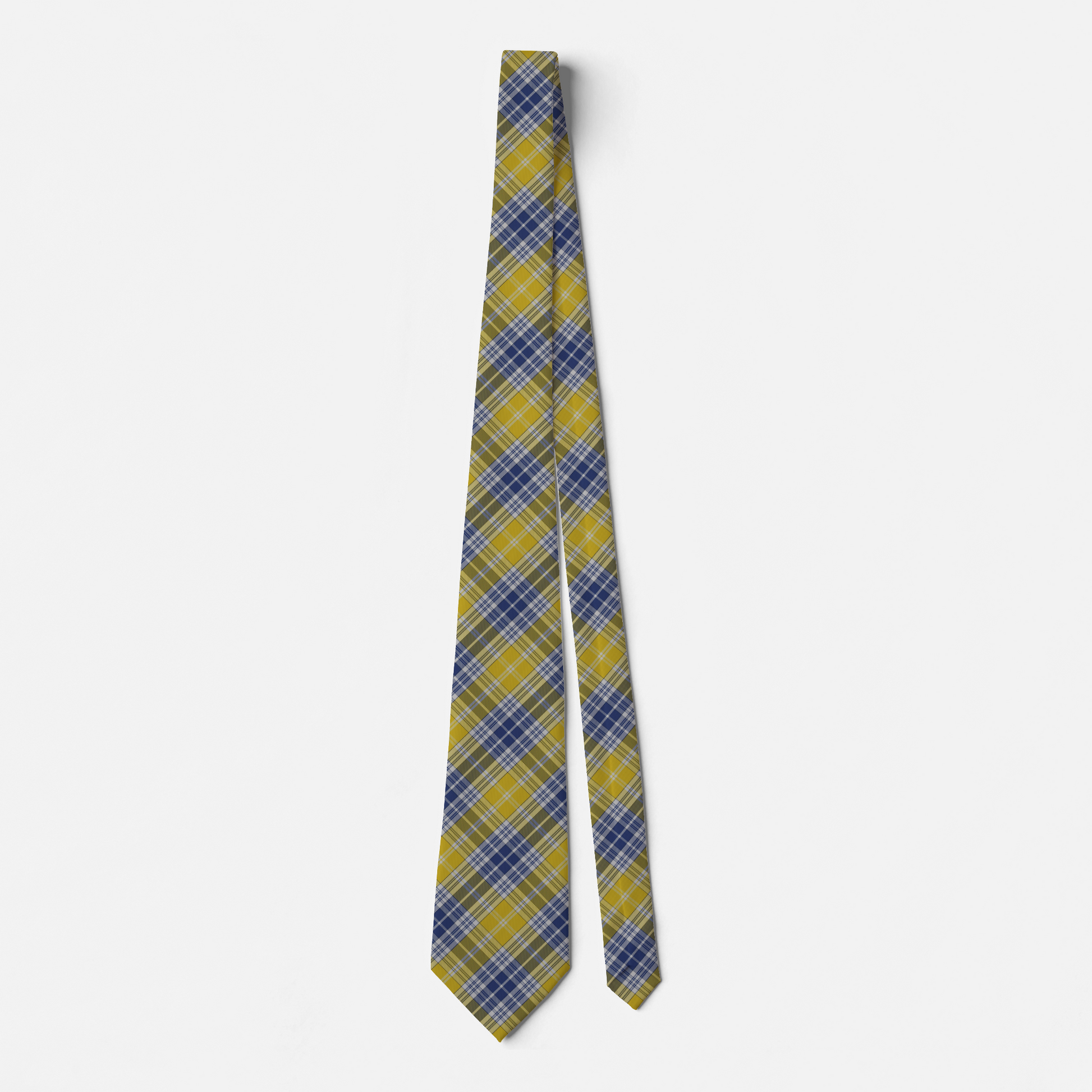 Spirit of Ukraine Tartan Necktie
