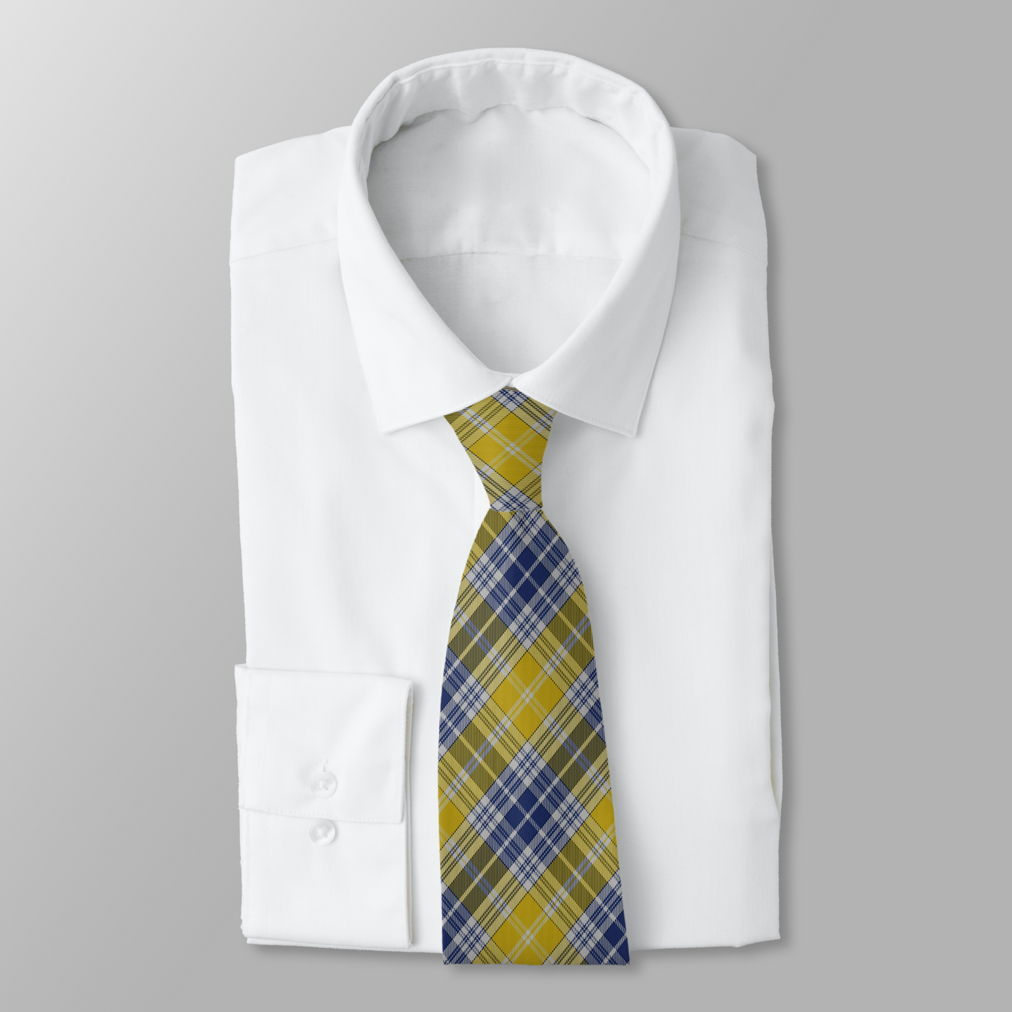 Spirit of Ukraine Tartan Necktie