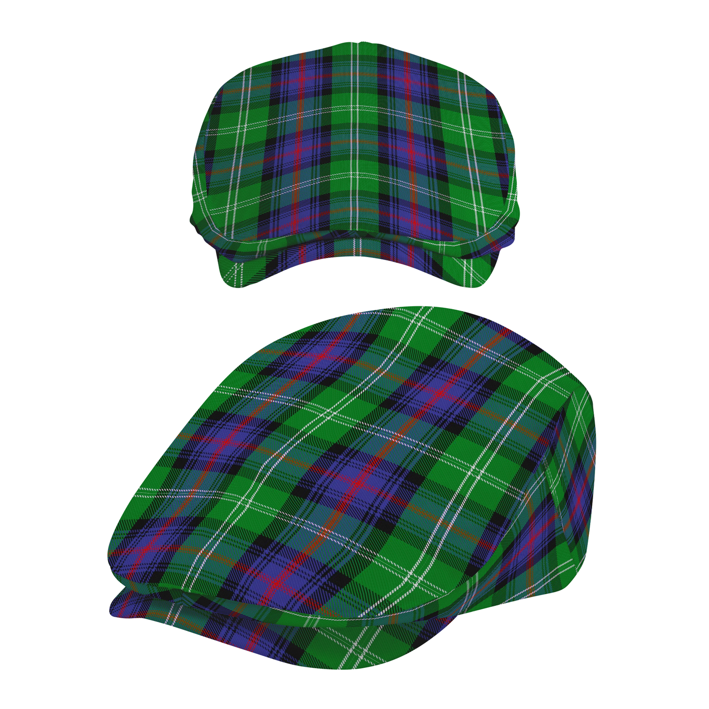 Clan Sutherland Tartan Flat Cap