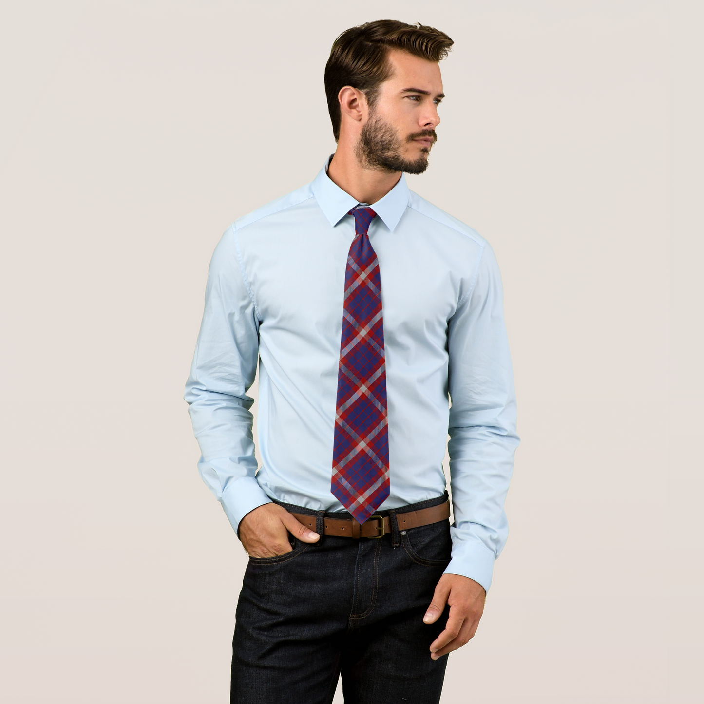 US Coast Guard Tartan Necktie