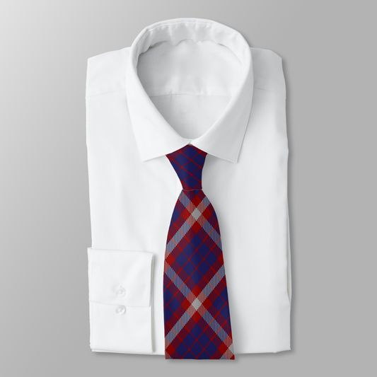 US Coast Guard Tartan Necktie