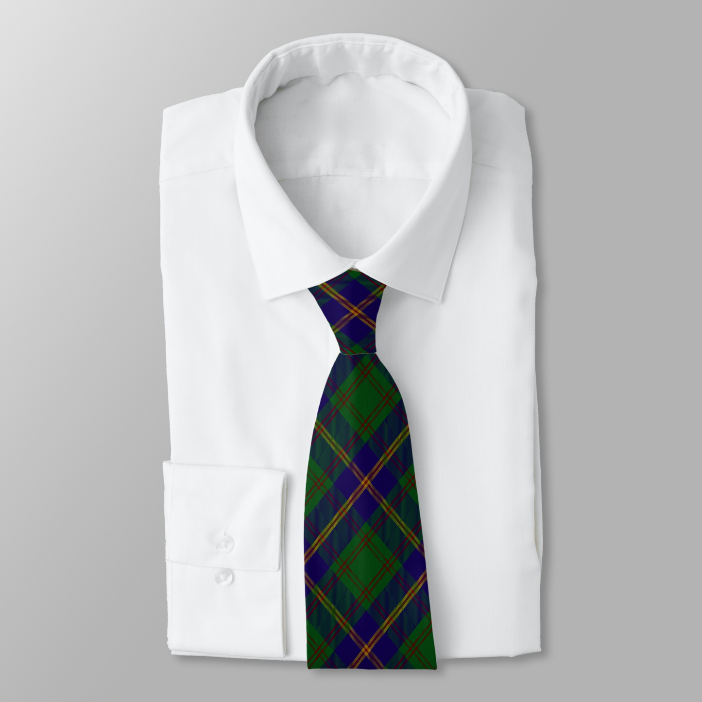 USMC Leatherneck Tartan Necktie