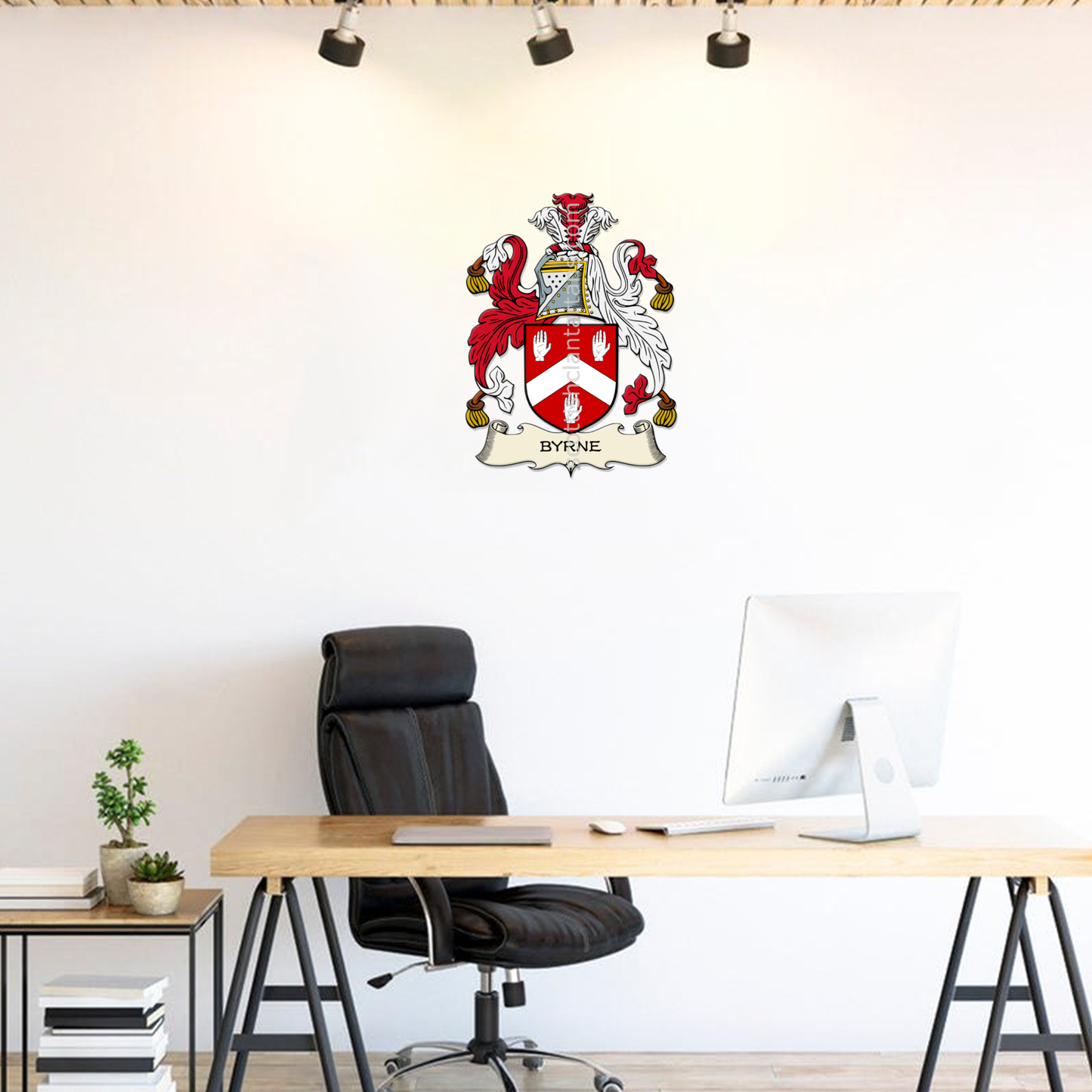 Irish Arms - Byrne | Metal Wall Art