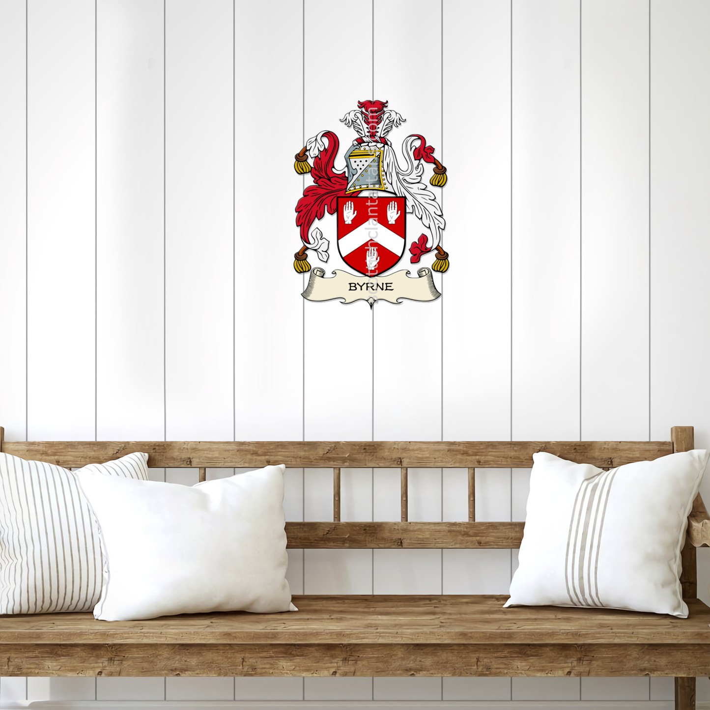 Irish Arms - Byrne | Metal Wall Art