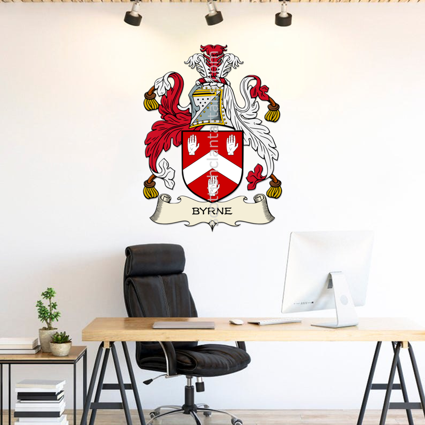 Irish Arms - Byrne | Metal Wall Art
