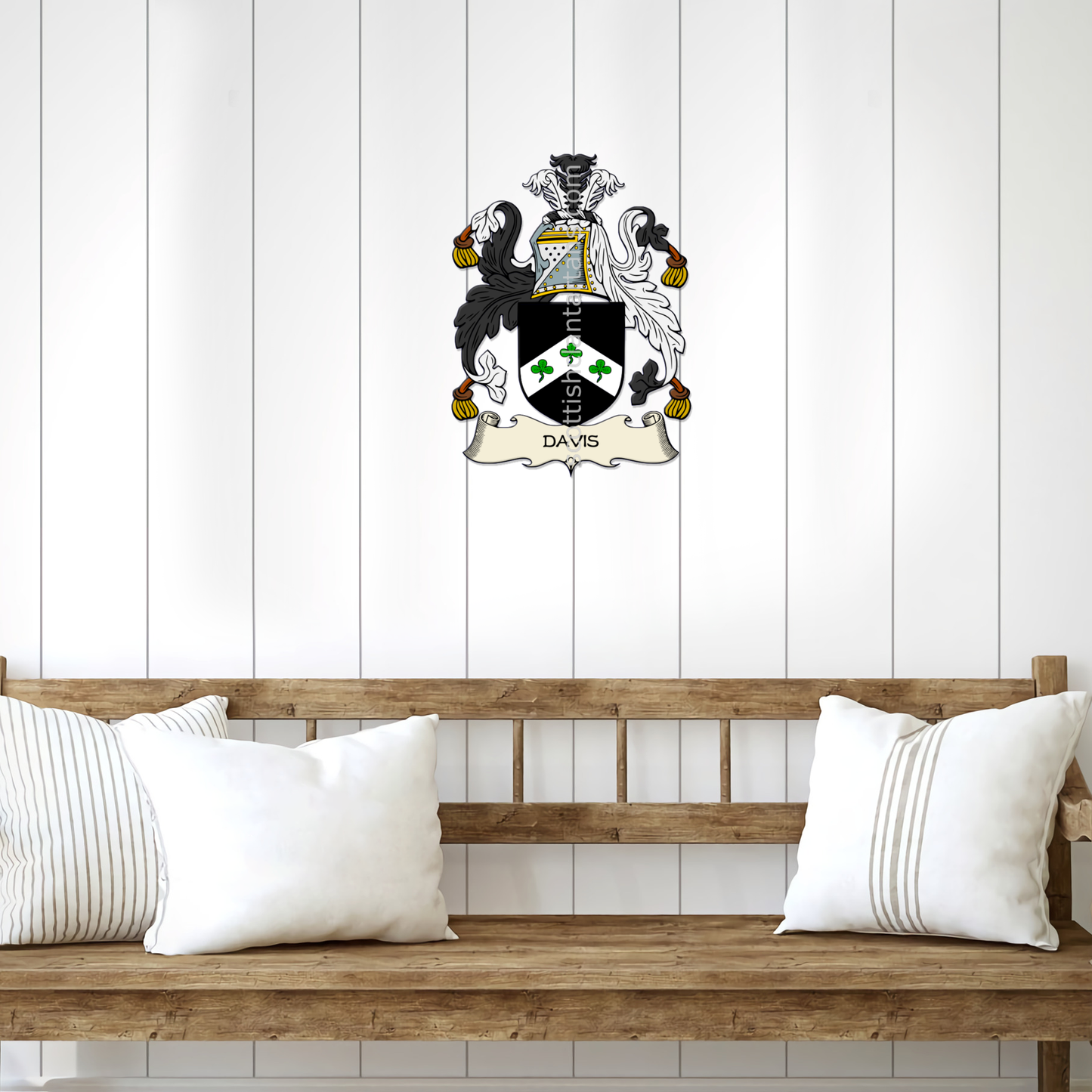 Irish Arms - Davis | Metal Wall Art