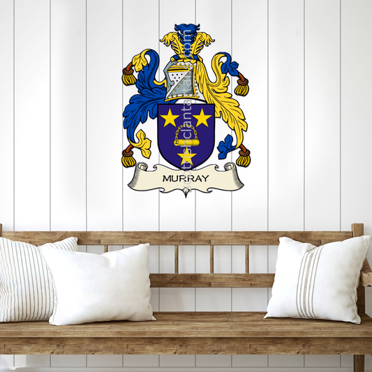 Irish Arms - Murray | Metal Wall Art